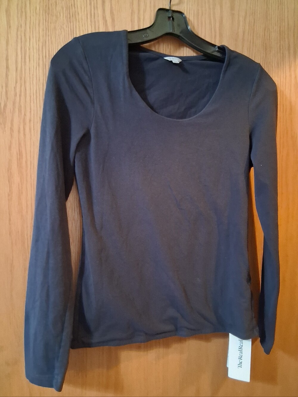 Jigsaw (size M) long sleeve top,  95% Cotton and 5% Elastane. versatile jersey b
